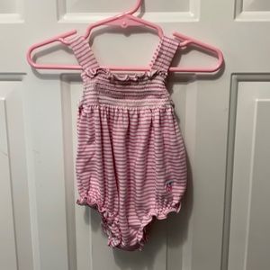 ⭐️Kissy kissy 3-6 month baby girl romper pink